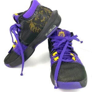 Nike Lebron Witness 7.5 Lakers Black Purple Sneakers Basketball FB2239-001 Mens